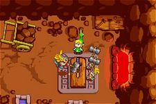 une photo d'Ã©cran de The Legend of Zelda - The Minish Cap sur Nintendo Game Boy Advance